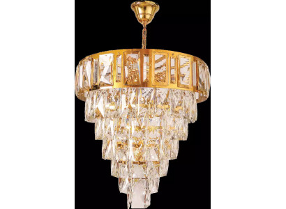 Ceiling light Chandelier Luxury Gold Ceiling lamp Luster Crystal Light fixture