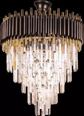 Luxury Chandelier Ceiling Chandelier Gold Ceiling lamp Luster Crystal Round