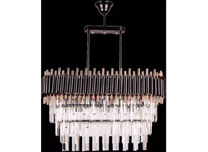 Chandelier ceiling light luxury gray ceiling lamp chandelier crystal