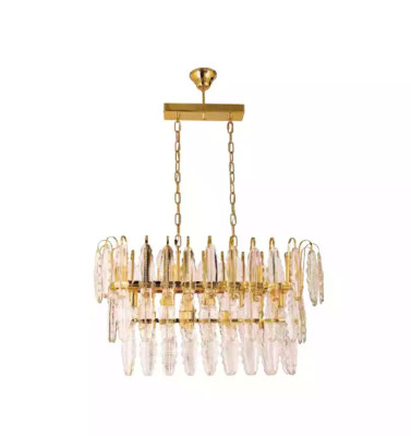 Lamp Chandelier Ceiling Light Luxury Gold Ceiling lamp Luster Crystal