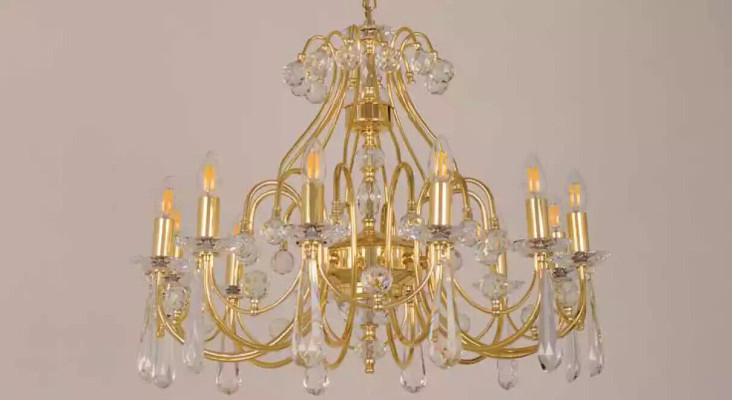 Chandelier Luxury Ceiling lamp Chandelier Ceiling Light Lamps Gold Art