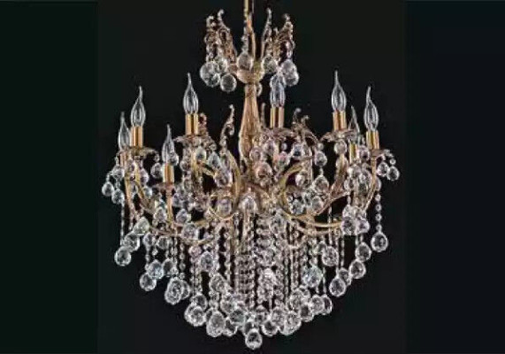 Ceiling light Crystal Luxury Chandelier Ceiling lamp Luster Gold Lamp