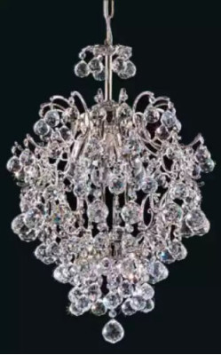 Luxury chandelier ceiling light Ceiling lamp Chandelier Crystal Silver