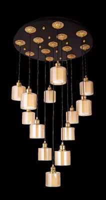 Chandelier Living room Ceiling lamp Ceiling lamp Luster Modern Gold