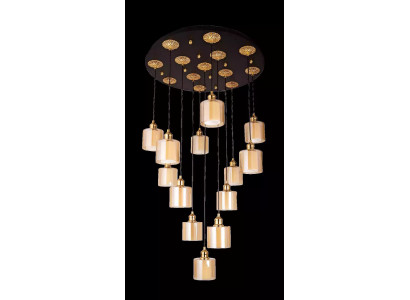 Chandelier Living room Ceiling lamp Ceiling lamp Luster Modern Gold