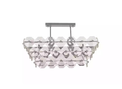 Chandelier Ceiling lamp Lamp Lighting Living room Silver Lamps