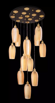 Chandelier Luxury Chandelier Ceiling lamp Modern Gold Glass
