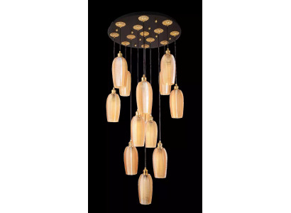 Chandelier Luxury Chandelier Ceiling lamp Modern Gold Glass