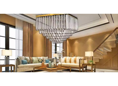 Chandelier Ceiling light hanging lamp new Living room gold Modern