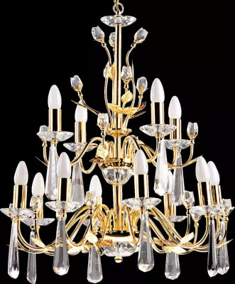 Luxury chandelier ceiling lamp Chandelier ceiling light Crystal Gold