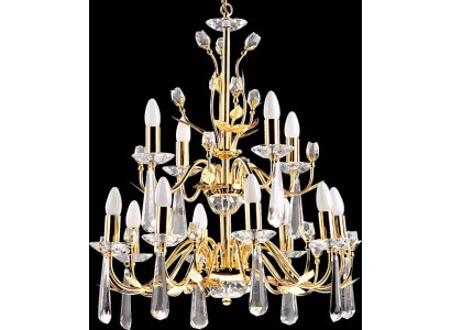Luxury chandelier ceiling lamp Chandelier ceiling light Crystal Gold