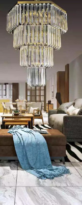 Chandelier style modern ceiling light design luxury new gold