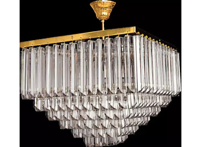 Ceiling chandelier Luxury Gold Chandelier Ceiling lamp Luster Crystal Light fixture