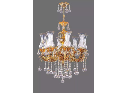 Chandelier Luxury Ceiling Light Gold Chandelier Ceiling lamp Crystal Art