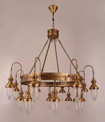 Antique Style Light fixture Lamp Chandelier Ritter Round Lamps Ceiling light