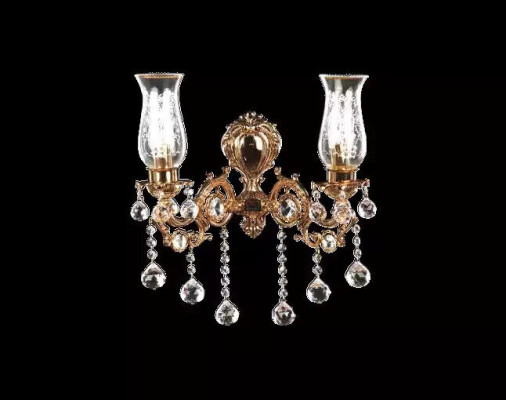 Wall light Living room Luxury gold Bedroom Modern Luster Crystal
