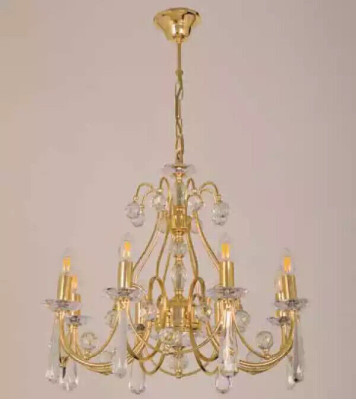 Luxury Ceiling lamp Chandelier Ceiling Light Chandelier Gold Crystal