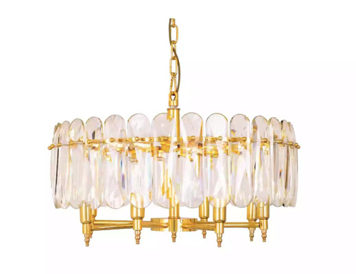 Chandelier new hanging light pendant light living room gold modern