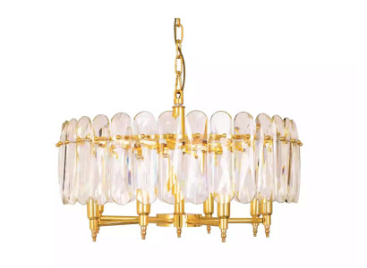 Chandelier new hanging light pendant light living room gold modern