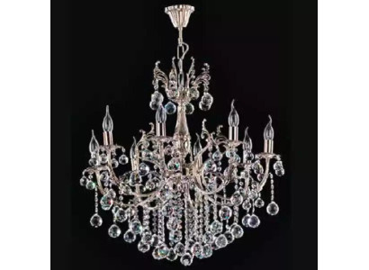 Ceiling chandelier Luxury Silver Chandelier Ceiling lamp Luster Crystal Lamp
