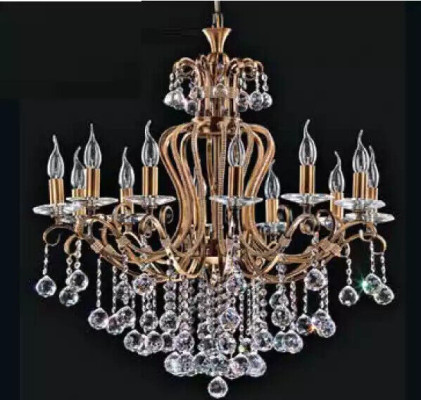 Luxury ceiling chandelier chandelier Chandelier Ceiling lamp Crystal Gold 88x100