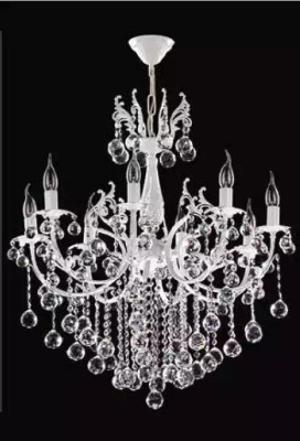Luxury ceiling light White Chandelier Ceiling lamp Luster Crystal Lamp