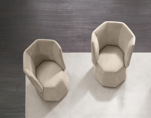 Design Armchair Luxury Single Seater Modern Lehn Textile 1 Seat Furniture Single Seater Prianera