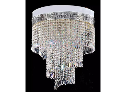 Chandelier Ceiling Light Silver Chandelier Ceiling lamp Crystal 40x70 Lamp