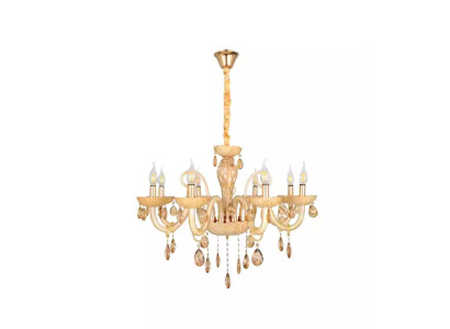 Ceiling lamp Living room Light fixture Opal Honey Luxury Interior Lamps 80x95