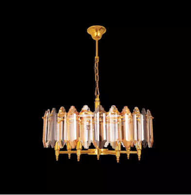 Chandelier Gold Ceiling lamp Lamp Light fixture Golden hanging lamp 60x75cm