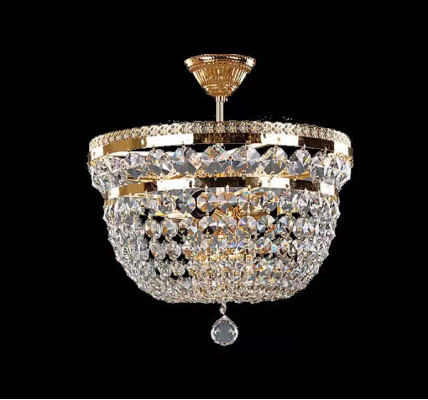 Chandelier Luxury Chandelier Ceiling lamp Gold Crystal Art