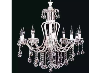 Luxury ceiling chandelier chandelier Chandelier Ceiling lamp Crystal Silver