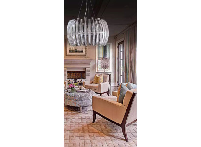 Chandelier pendant lamp Living room shiny Crystal new luxury