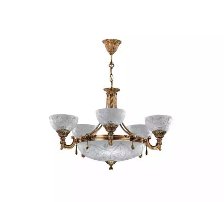 Ceiling lamp Chandelier Ceiling Light Lamp Chandelier Glass Gray Lights