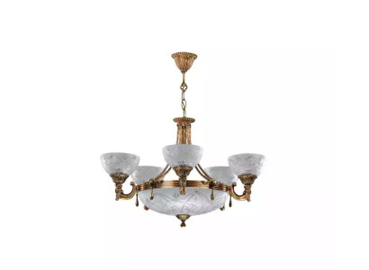 Ceiling lamp Chandelier Ceiling Light Lamp Chandelier Glass Gray Lights