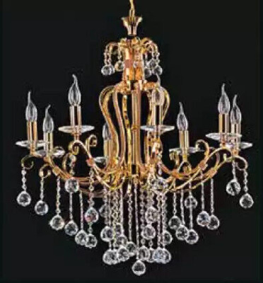 Luxury ceiling chandelier chandelier Chandelier Ceiling lamp Crystal Gold