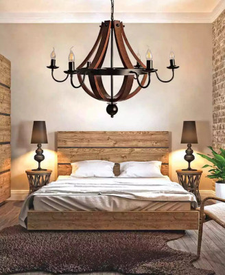 Brown Chandelier Ceiling Chandelier Wood Chandelier Lamp Luster