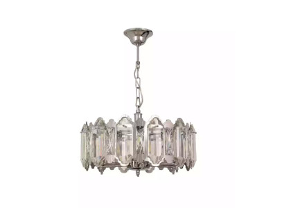 Chandelier luxury ceiling pendant kitchen living room lamp new silver