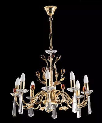 Elegant golden chandelier chandeliers ceiling pendant modern ceiling lamp