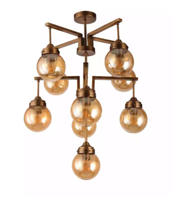 Vintage Lamp Light fixture Ceiling light Abstract Lamps Ceiling lamp Luster