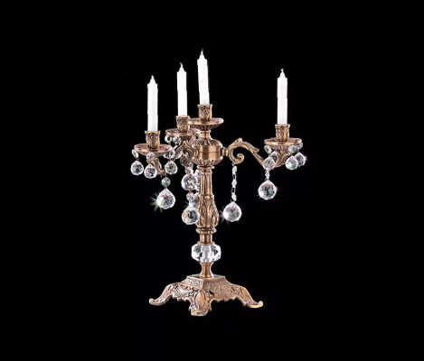 Classic r candlestick candle holder golden candlestick candelabra