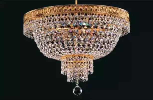 Chandelier Ceiling Light Luxury Gold Chandelier Ceiling lamp Crystal Art