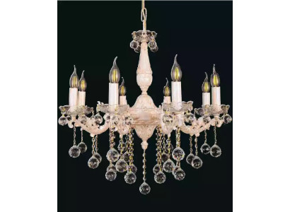 Chandelier Chandelier Chandelier Beige Ceiling lamp Crystal Lamp