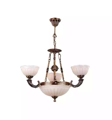 Ceiling Chandelier Lamp White Ceiling lamp Luster Chandelier Glass Art