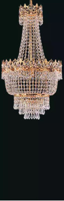 Chandelier ceiling light Gold Ceiling lamp Luster Crystal Lamp 40x100