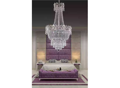 Chandelier ceiling chandelier silver ceiling lamp chandelier crystal hanging lamp