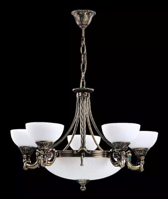 Chandelier Ceiling lamp Chandelier Chandelier Glass White Lamps Art
