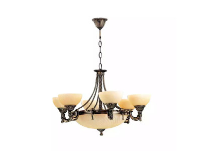 Chandelier Ceiling Light Modern Chandelier Ceiling lamp Beige Glass Lamp