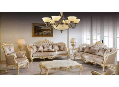 Lamp Ceiling lamp Chandelier Chandelier Chandelier Glass Beige Art