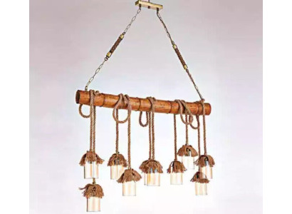 Modern Wood ceiling chandelier magnificent hanging chandelier Ceiling lamp bamboo chandelier